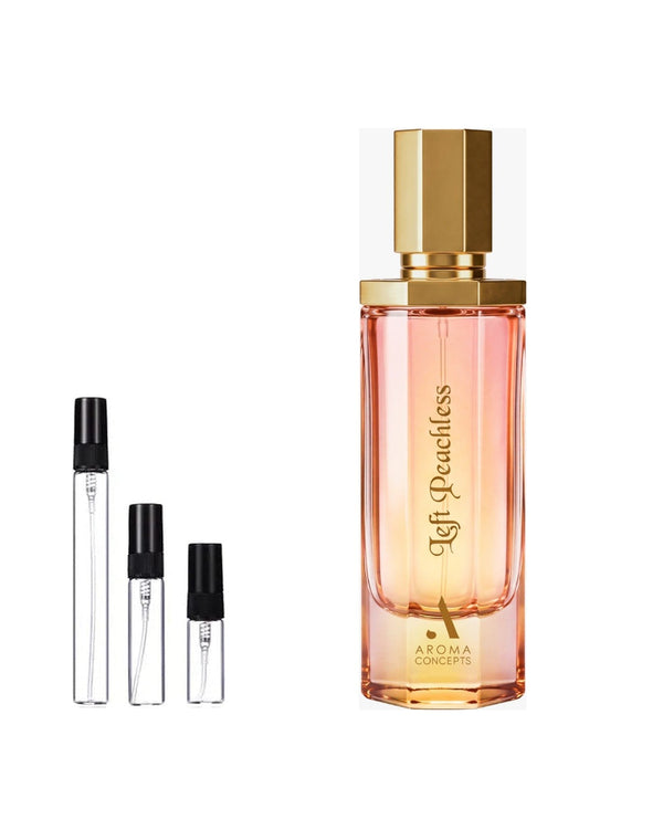 Aroma Concepts Left Peachless sample – decant in a glass spray vial (2, 5 or 10 ml)