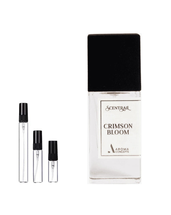 Aroma Concepts Scentrail Crimson Bloom sample – decant in a glass spray vial (2, 5 or 10 ml)