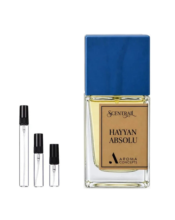 Aroma Concepts Scentrail Hayyan Absolu sample – decant in a glass spray vial (2, 5 or 10 ml)
