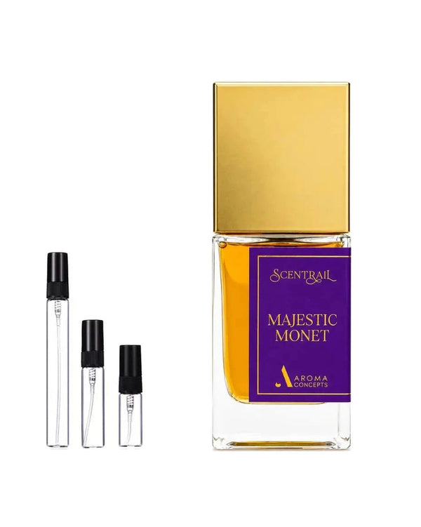 Aroma Concepts Scentrail Majestic Monet sample – decant in a glass spray vial (2, 5 or 10 ml)