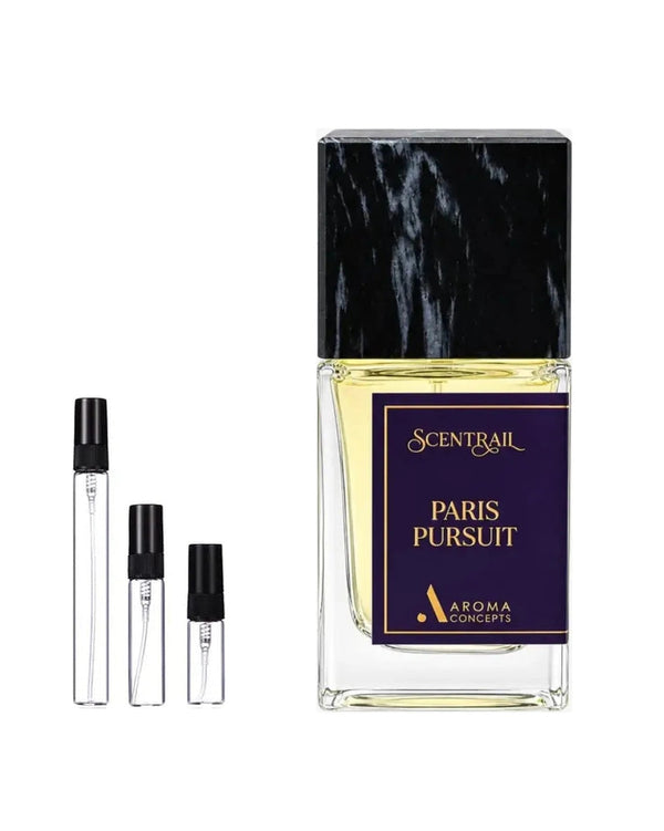Aroma Concepts Scentrail Paris Pursuit sample – decant in a glass spray vial (2, 5 or 10 ml)