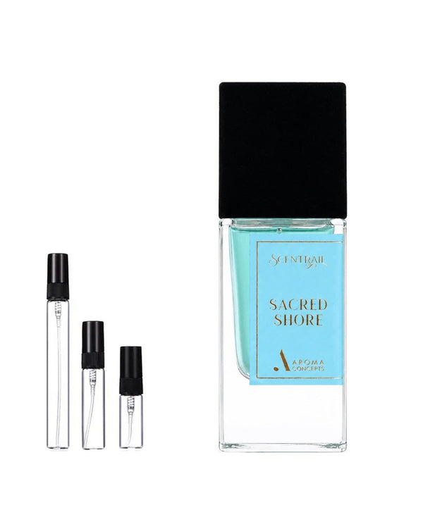 Aroma Concepts Scentrail Sacred Shore sample – decant in a glass spray vial (2, 5 or 10 ml)