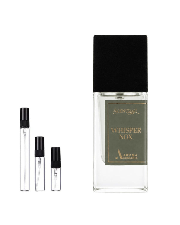 Aroma Concepts Scentrail Whisper Nox sample – decant in a glass spray vial (2, 5 or 10 ml)