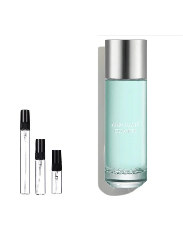 Assaf Arrogate Comete sample – decant in a glass spray vial (2, 5 or 10 ml)