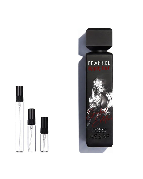 Assaf Frankel Blackout sample – decant in a glass spray vial (2, 5 or 10 ml)