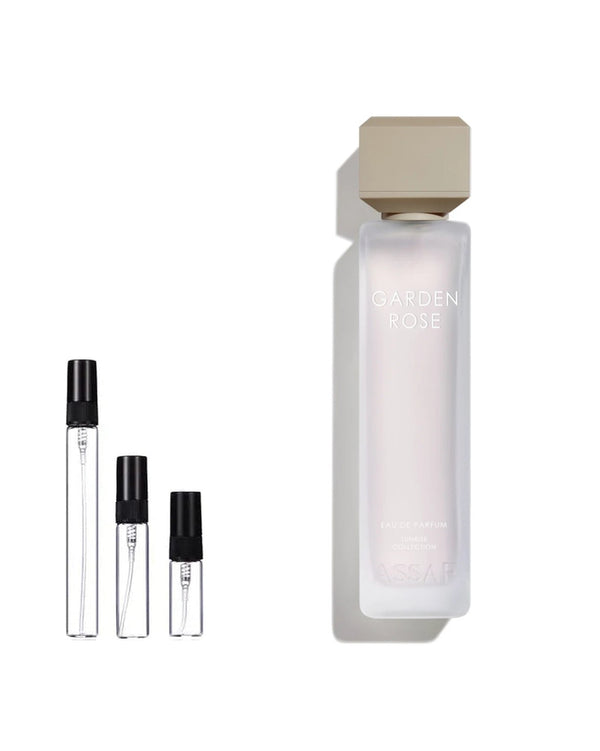 Assaf Garden Rose sample – decant in a glass spray vial (2, 5 or 10 ml)