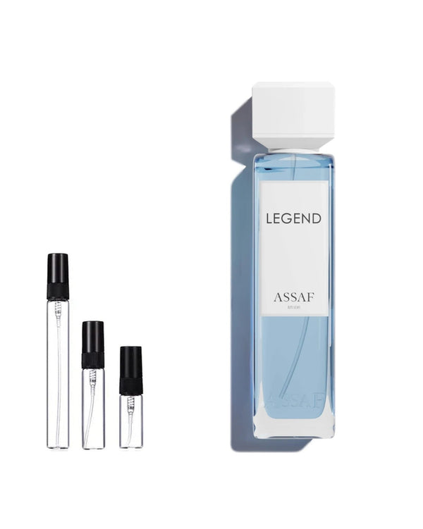 Assaf Legend sample – decant in a glass spray vial (2, 5 or 10 ml)