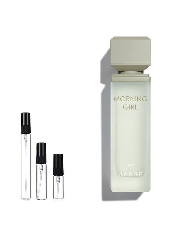 Assaf Morning Girl sample – decant in a glass spray vial (2, 5 or 10 ml)