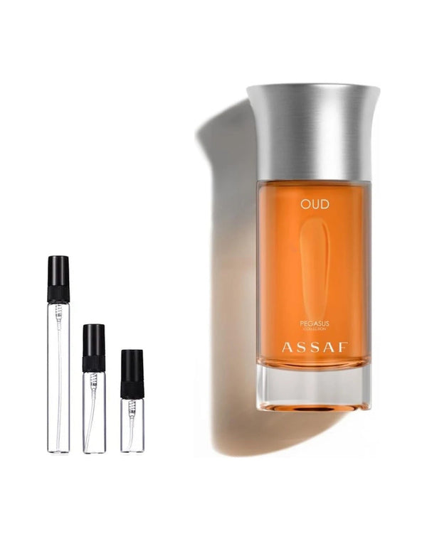 Assaf Pegasus Oud sample – decant in a glass spray vial (2, 5 or 10 ml)
