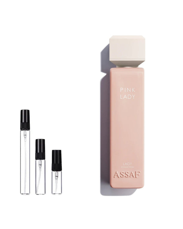 Assaf Pink Lady sample – decant in a glass spray vial (2, 5 or 10 ml)