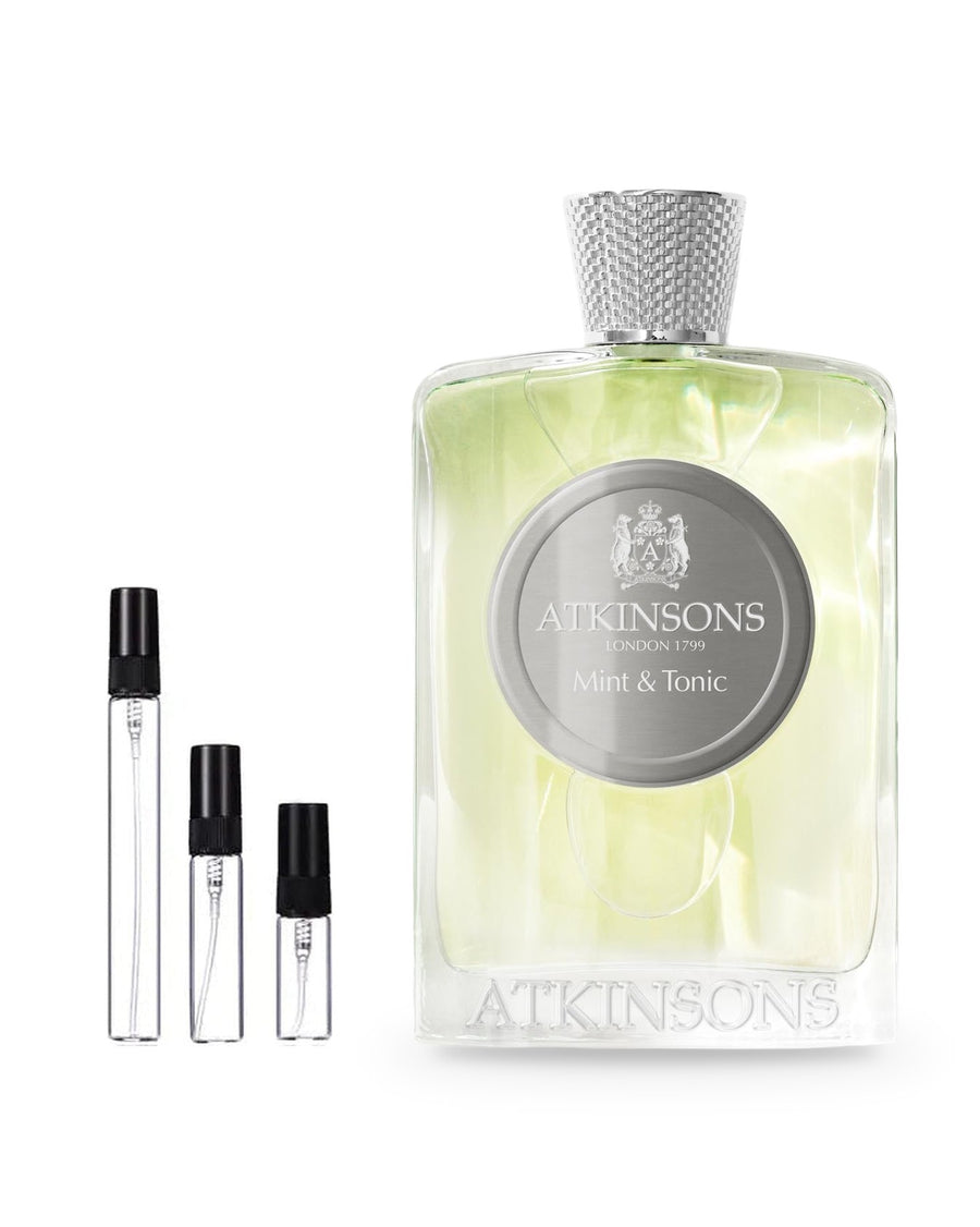 Atkinsons Mint & Tonic sample – decant in a glass spray vial (2, 5 or 10 ml)