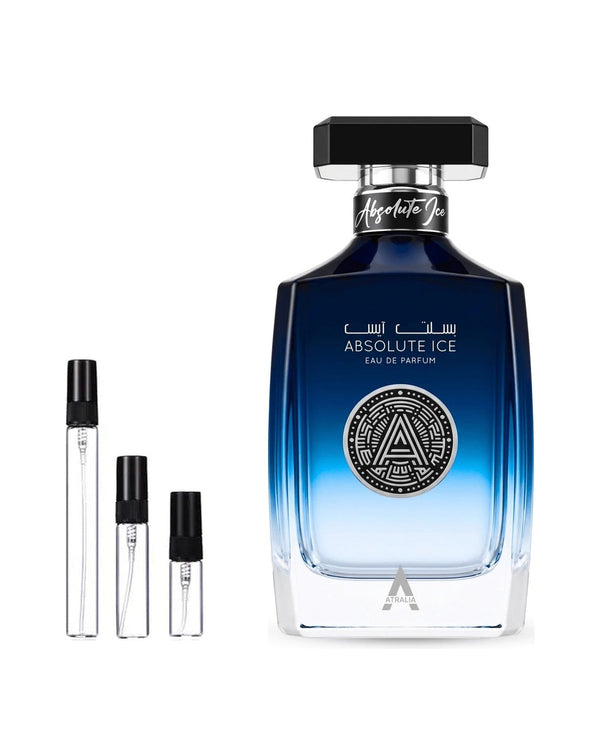 Atralia Absolute Ice sample – decant in a glass spray vial (2, 5 or 10 ml)