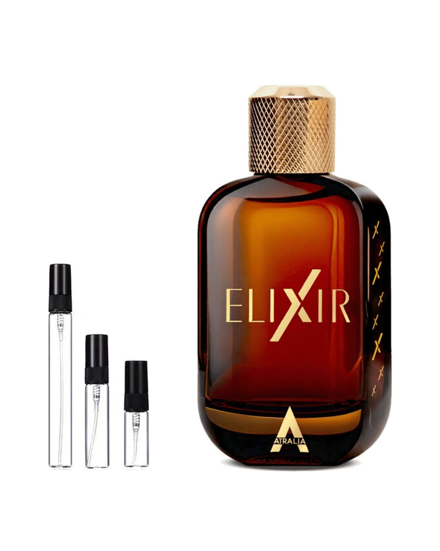 Atralia Elixir sample – decant in a glass spray vial (2, 5 or 10 ml)