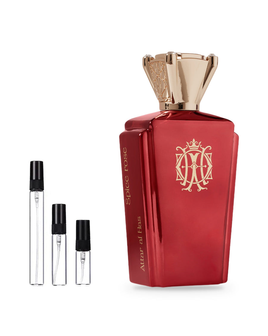 Attar Al Has Spice Rose sample – decant in a glass spray vial (2, 5 or 10 ml)