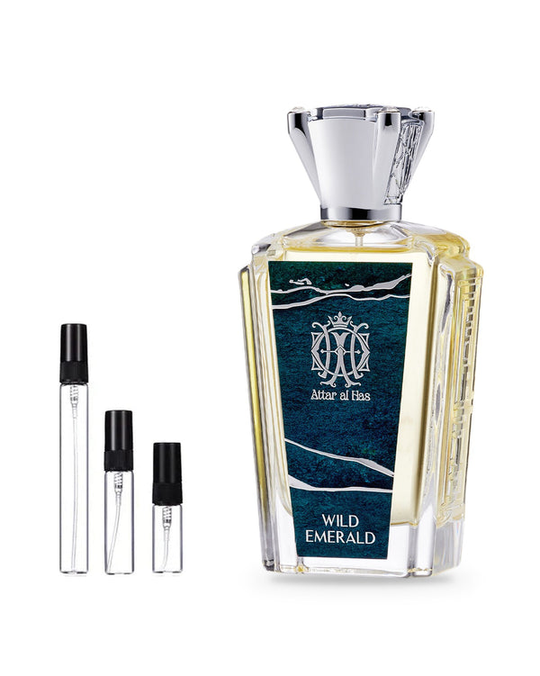 Attar Al Has Wild Emerald sample – decant in a glass spray vial (2, 5 or 10 ml)