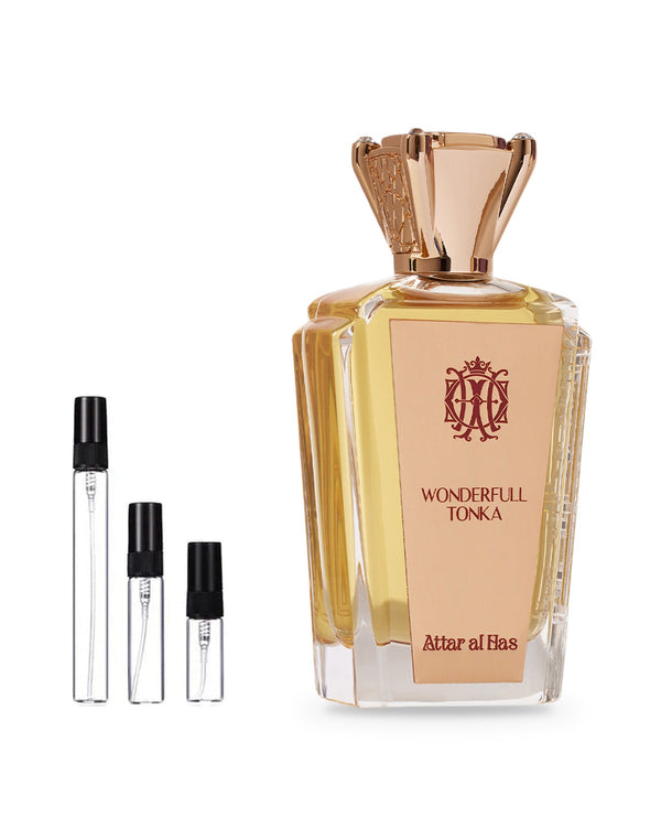 Attar Al Has Wonderful Tonka sample – decant in a glass spray vial (2, 5 or 10 ml)