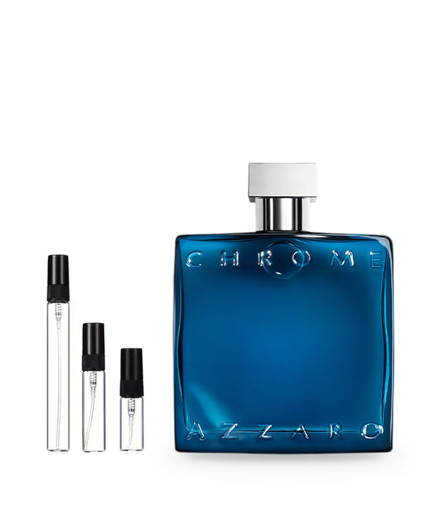 Azzaro Chrome Parfum sample – decant in a glass spray vial (2, 5 or 10 ml)