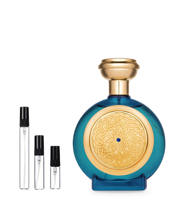 Boadicea the Victorious Aqua Sapphire sample – decant in a glass spray vial (2, 5 or 10 ml)