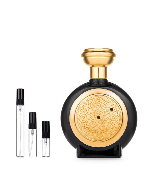 Boadicea the Victorious Carbon Sapphire Supercharged sample – decant in a glass spray vial (2, 5 or 10 ml)