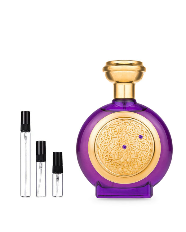 Boadicea the Victorious Violet Sapphire Supercharged sample – decant in a glass spray vial (2, 5 or 10 ml)