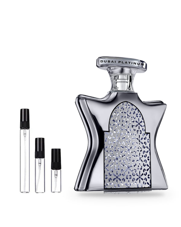 Bond No. 9 Dubai Platinum sample – decant in a glass spray vial (2, 5 or 10 ml)