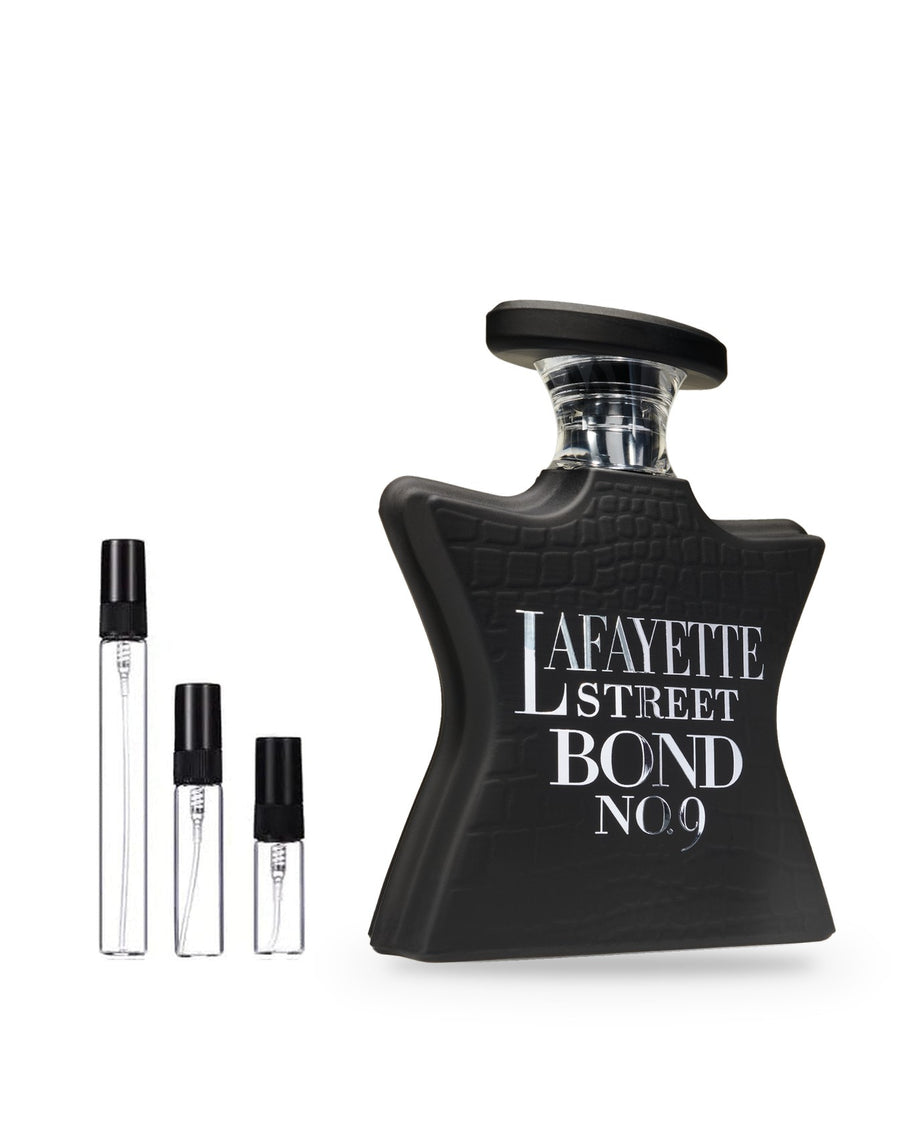Bond No. 9 Lafayette Street sample – decant in a glass spray vial (2, 5 or 10 ml)