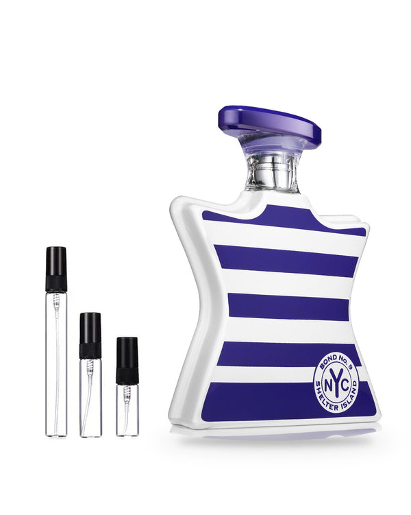 Bond No. 9 Shelter Island sample – decant in a glass spray vial (2, 5 or 10 ml)