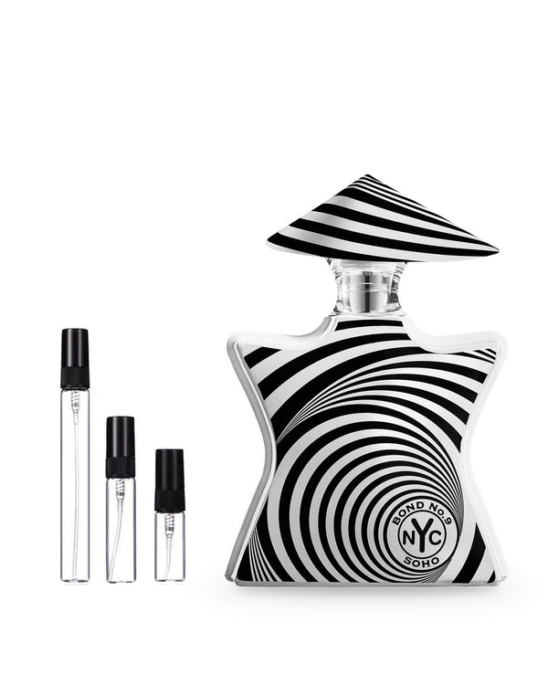 Bond No. 9 Soho sample – decant in a glass spray vial (2, 5 or 10 ml)
