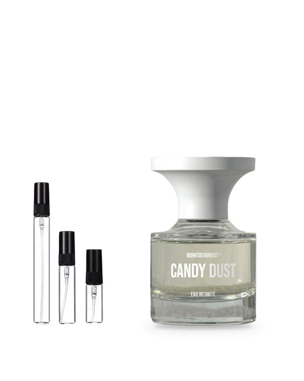 BORNTOSTANDOUT Candy Dust sample – decant in a glass spray vial (2, 5 or 10 ml)