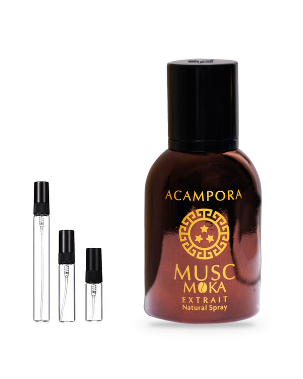 Bruno Acampora Musc Moka sample – decant in a glass spray vial (2, 5 or 10 ml)