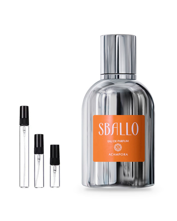 Bruno Acampora Sballo sample – decant in a glass spray vial (2, 5 or 10 ml)