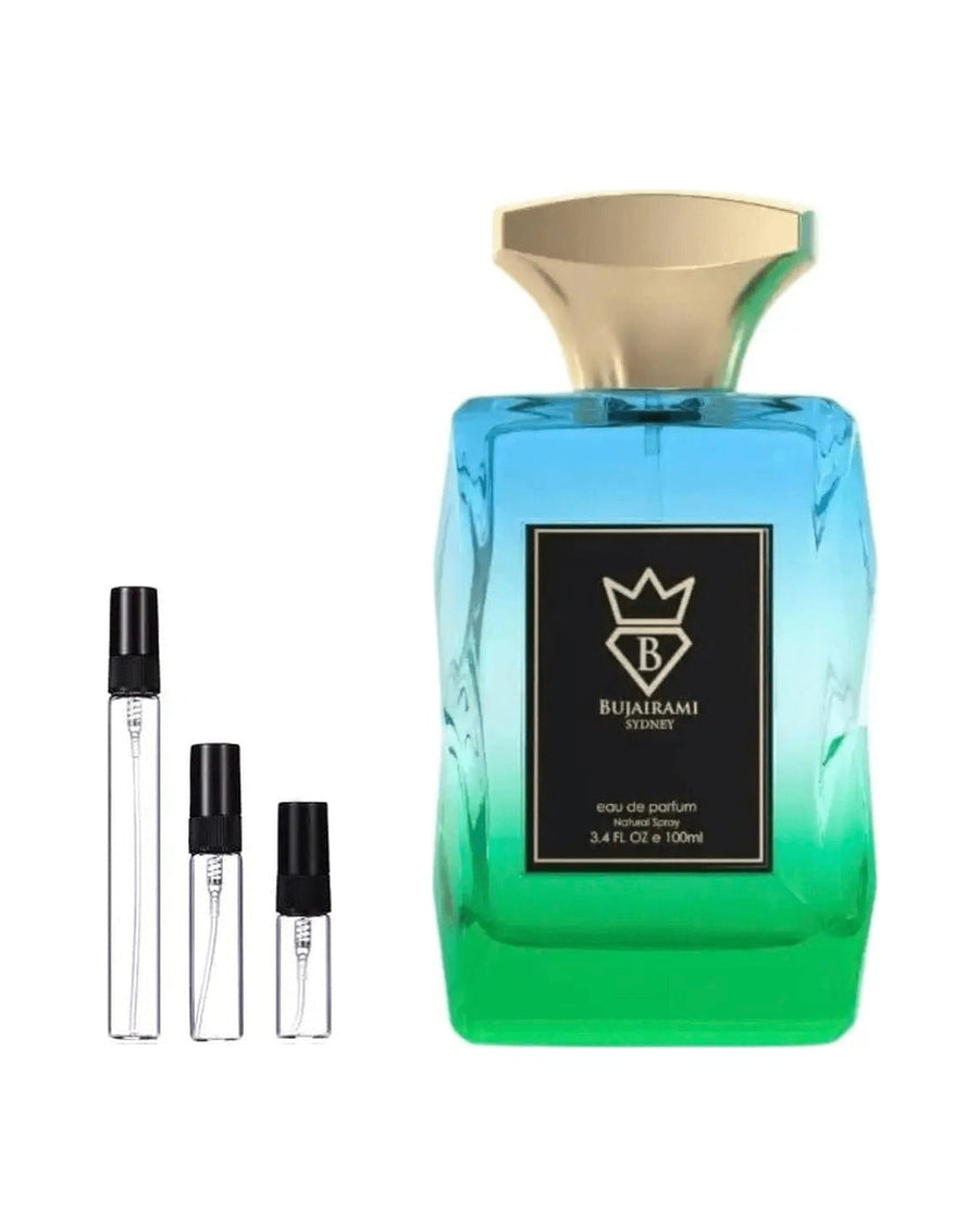 Bujairami Chroma sample – decant in a glass spray vial (2, 5 or 10 ml)