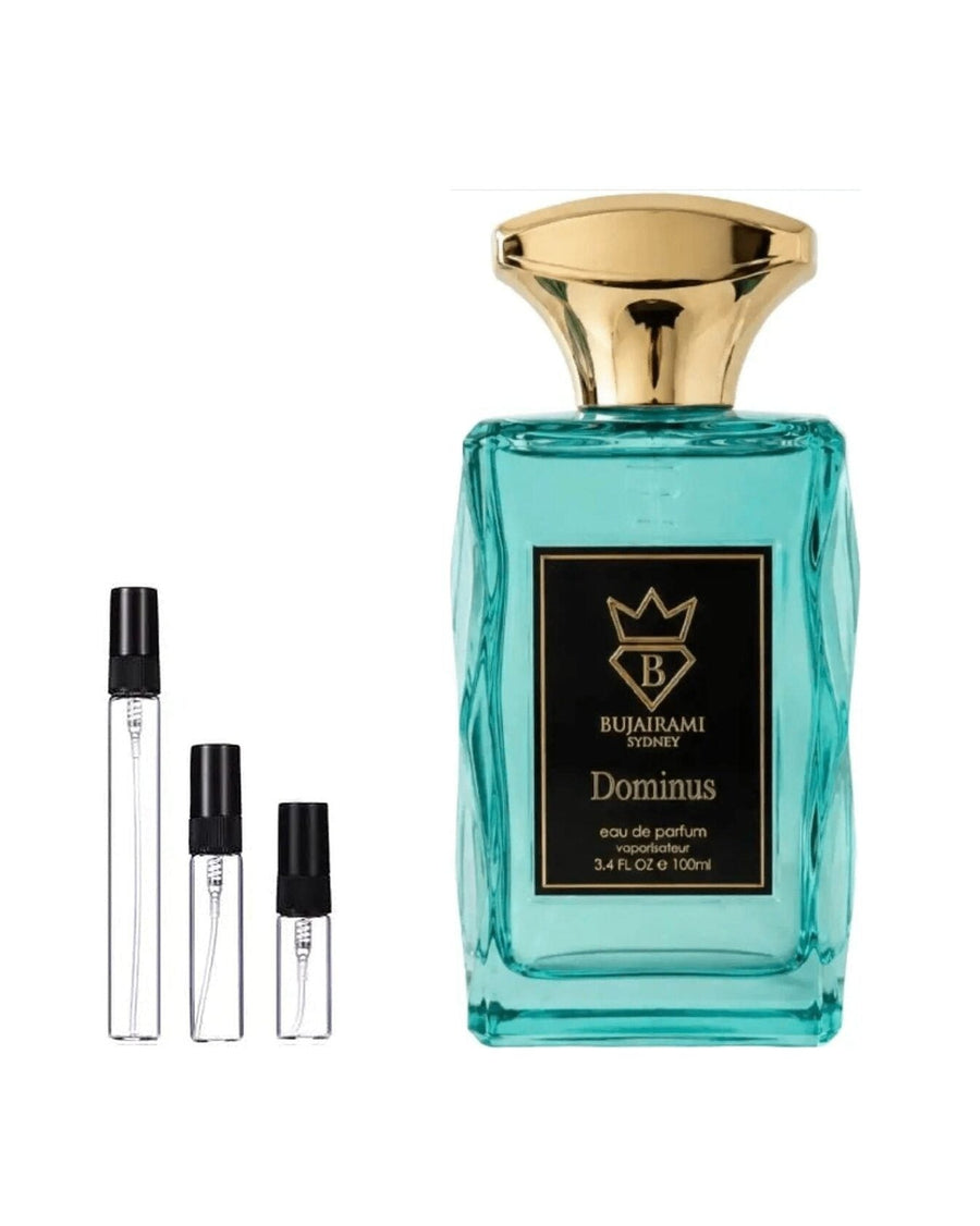 Bujairami Dominus sample – decant in a glass spray vial (2, 5 or 10 ml)