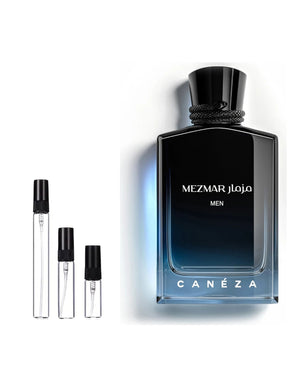 Caneza Mezmar Men sample – decant in a glass spray vial (2, 5 or 10 ml)