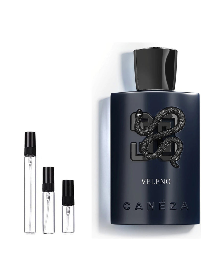Caneza Veleno sample – decant in a glass spray vial (2, 5 or 10 ml)