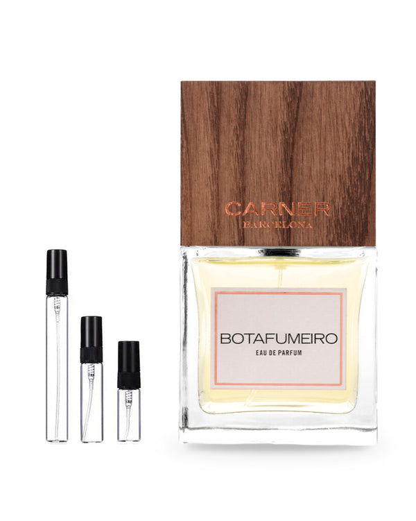 Carner Barcelona Botafumeiro sample – decant in a glass spray vial (2, 5 or 10 ml)