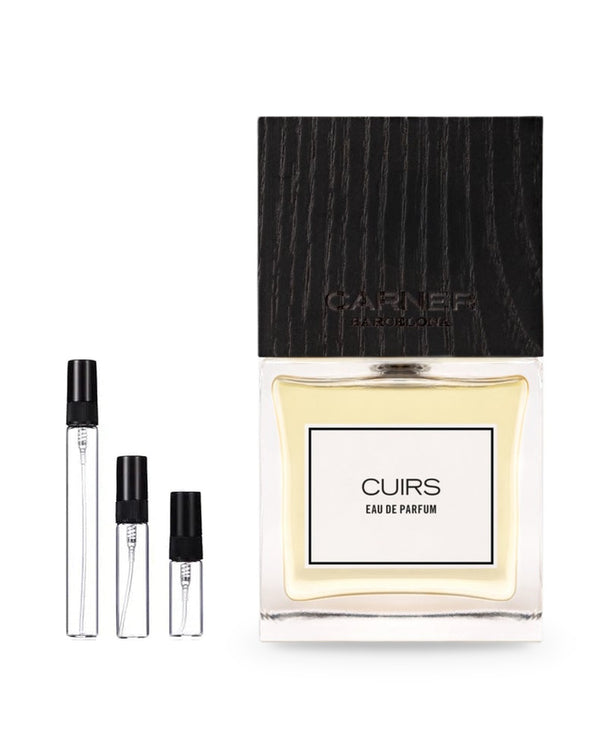 Carner Barcelona Cuirs sample – decant in a glass spray vial (2, 5 or 10 ml)