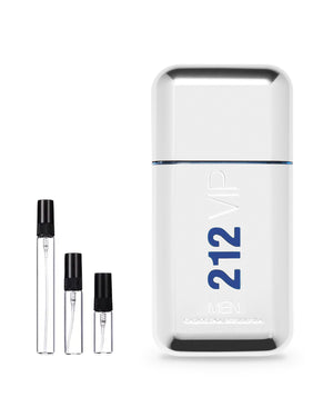 Carolina Herrera 212 VIP Men sample – decant in a glass spray vial (2, 5 or 10 ml)
