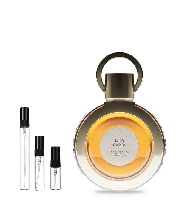 Caron Lady Caron sample – decant in a glass spray vial (2, 5 or 10 ml)