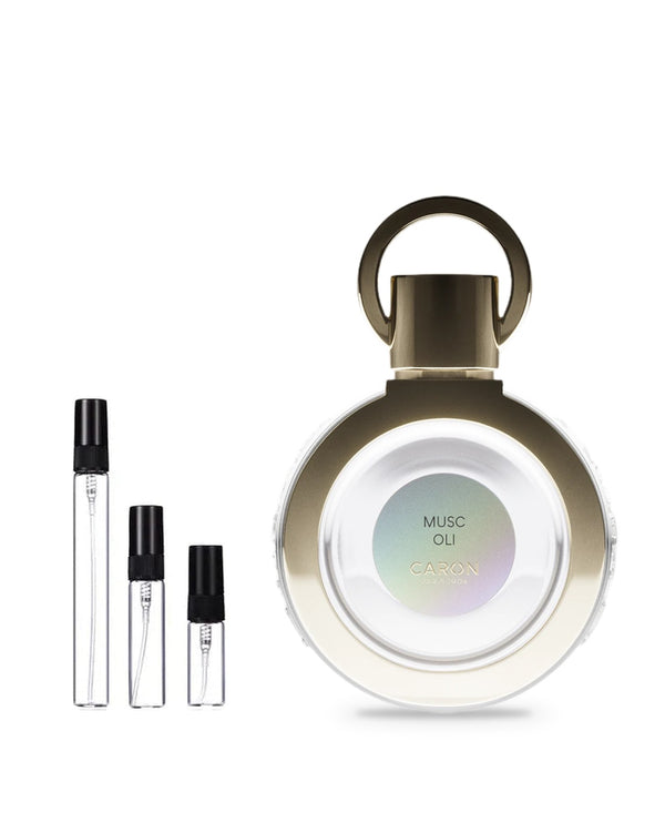 Caron Musc Oli sample – decant in a glass spray vial (2, 5 or 10 ml)