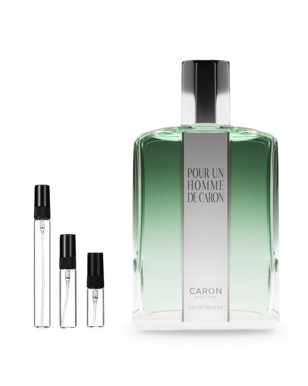 Caron Pour Un Homme De Caron sample – decant in a glass spray vial (2, 5 or 10 ml)