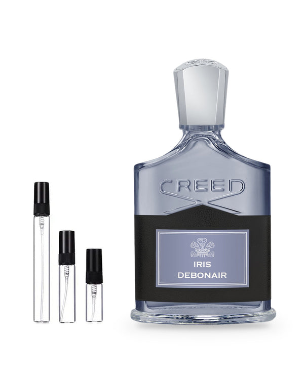 Creed Iris Debonair sample – decant in a glass spray vial (2, 5 or 10 ml)
