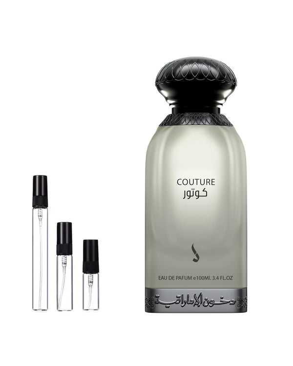 Dkhoon Emirates Couture sample – decant in a glass spray vial (2, 5 or 10 ml)