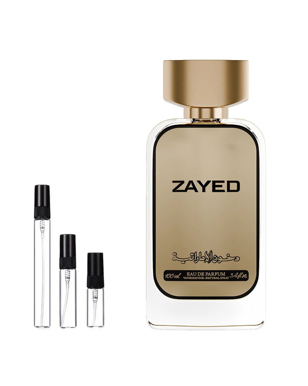 Dkhoon Emirates Golden Sheikh Zayed sample – decant in a glass spray vial (2, 5 or 10 ml)