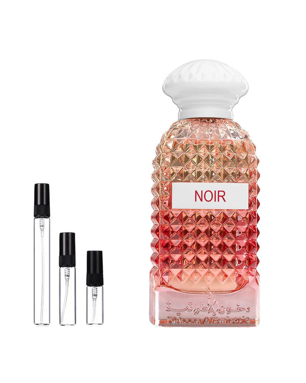 Dkhoon Emirates Noir sample – decant in a glass spray vial (2, 5 or 10 ml)