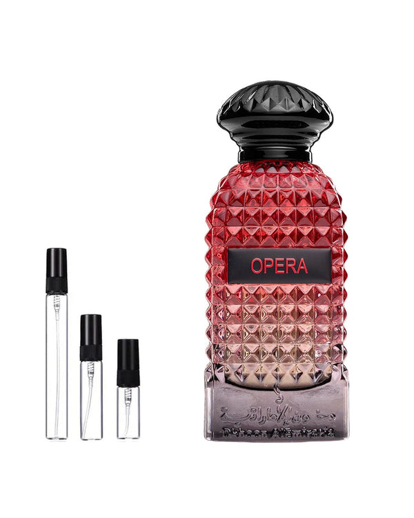 Dkhoon Emirates Opera sample – decant in a glass spray vial (2, 5 or 10 ml)
