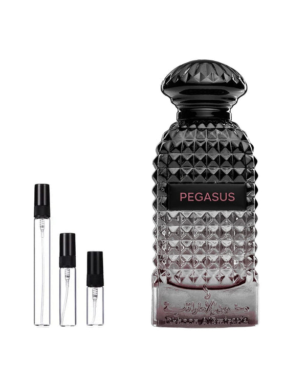 Dkhoon Emirates Pegasus sample – decant in a glass spray vial (2, 5 or 10 ml)