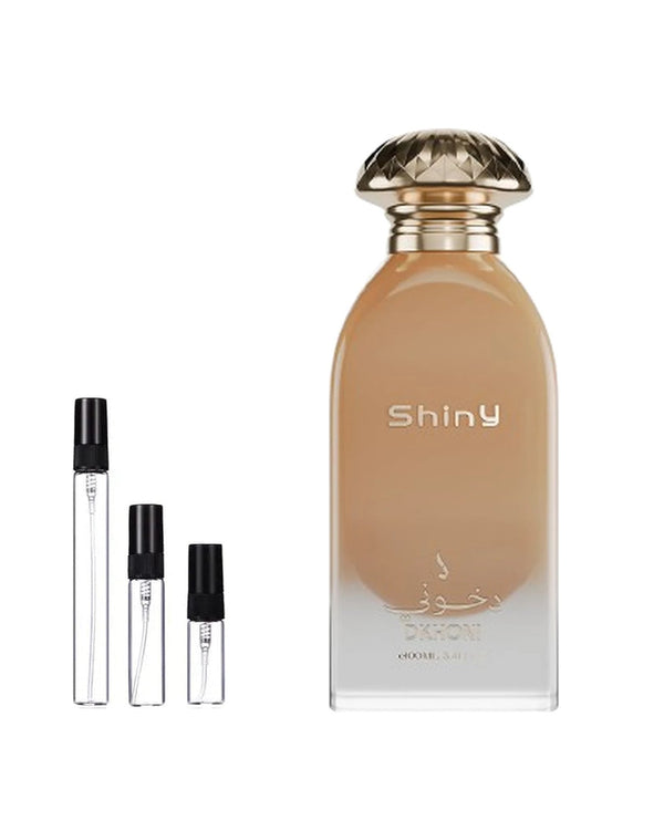 Dkhoon Emirates Shiny sample – decant in a glass spray vial (2, 5 or 10 ml)
