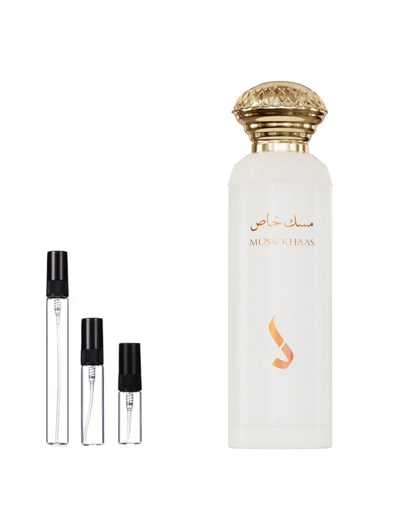 Dkhoon Emirates Special Musk sample – decant in a glass spray vial (2, 5 or 10 ml)