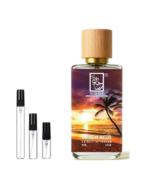 Dua Fragrances Dua Caribbean Waters Extrait sample – decant in a glass spray vial (2, 5 or 10 ml)